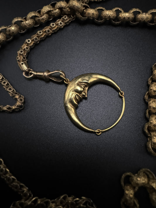 The Original Man in the Moon Pendant