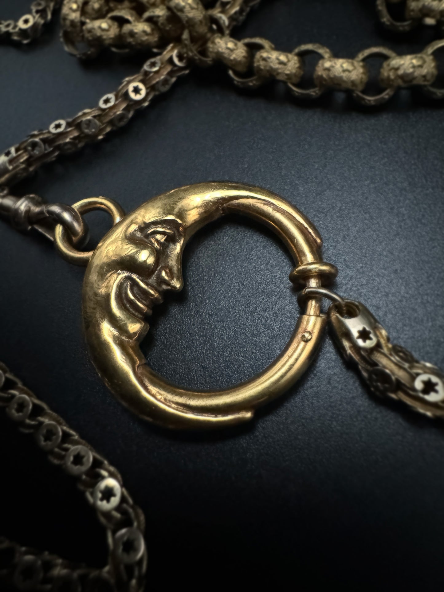 The Man in the Moon Bolt Ring