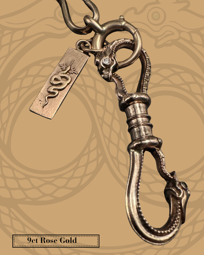 Ouroboros Double Snake Clip