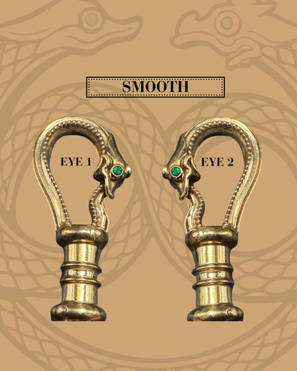 Ouroboros Double Snake Clip