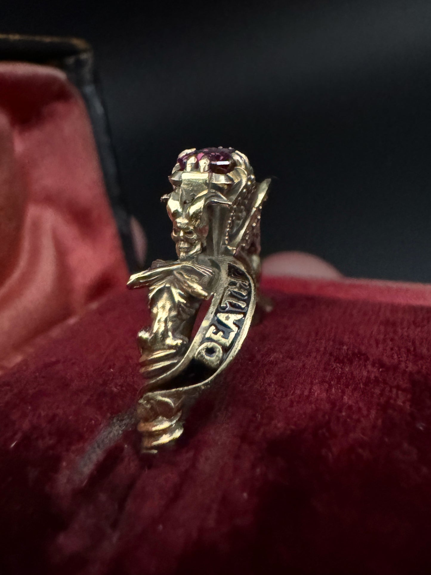 "In Death Never Part" Ring