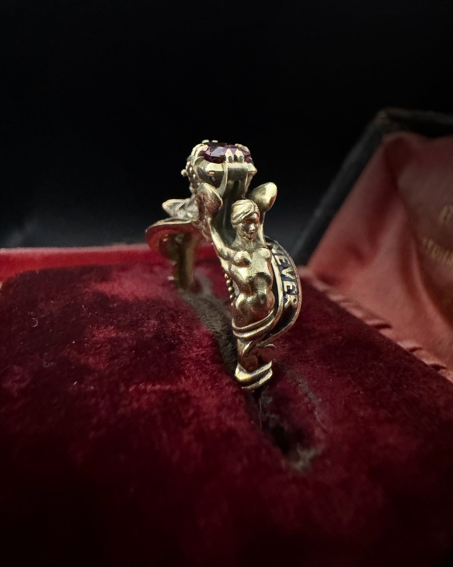 "In Death Never Part" Ring