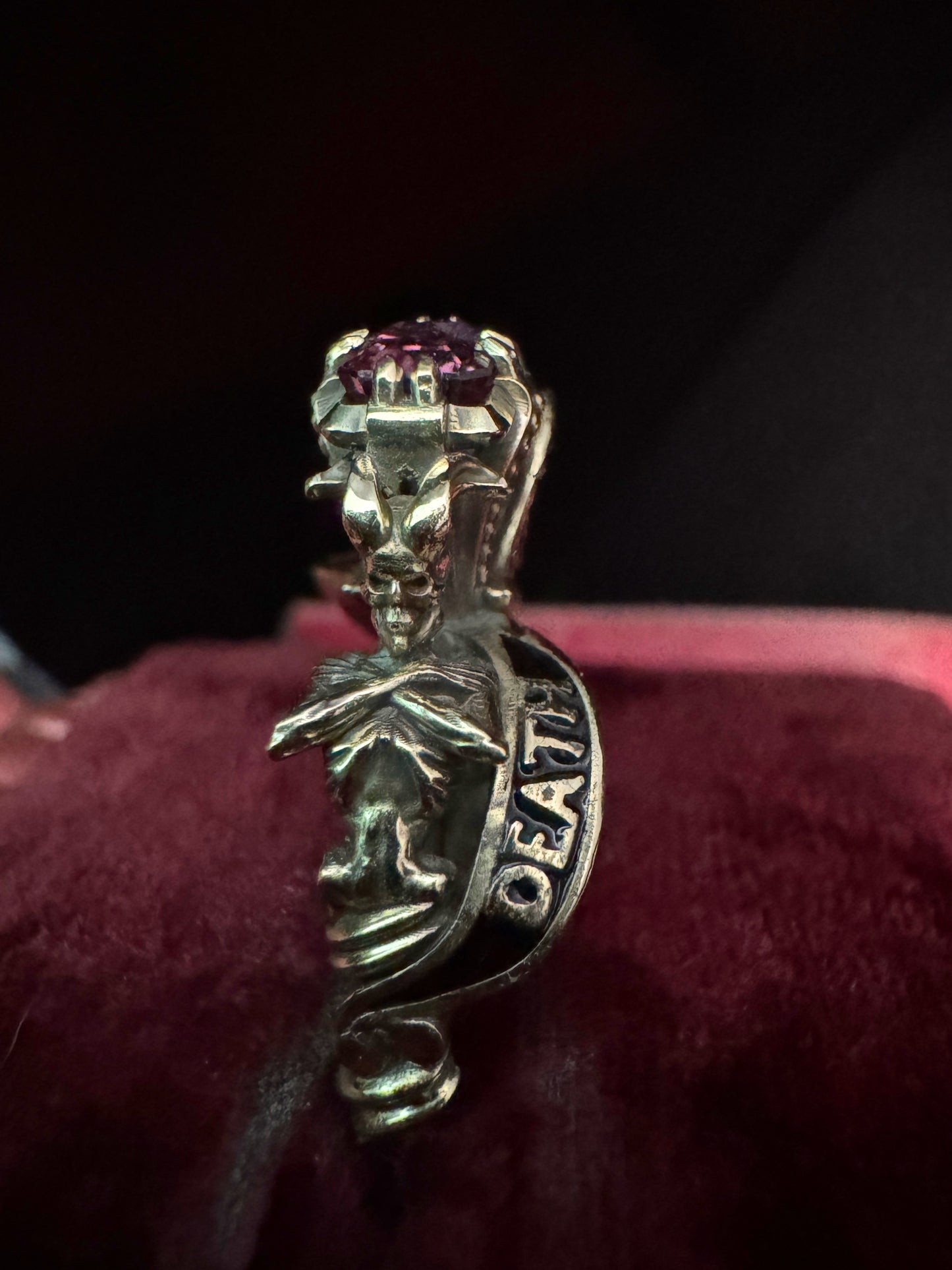 "In Death Never Part" Ring