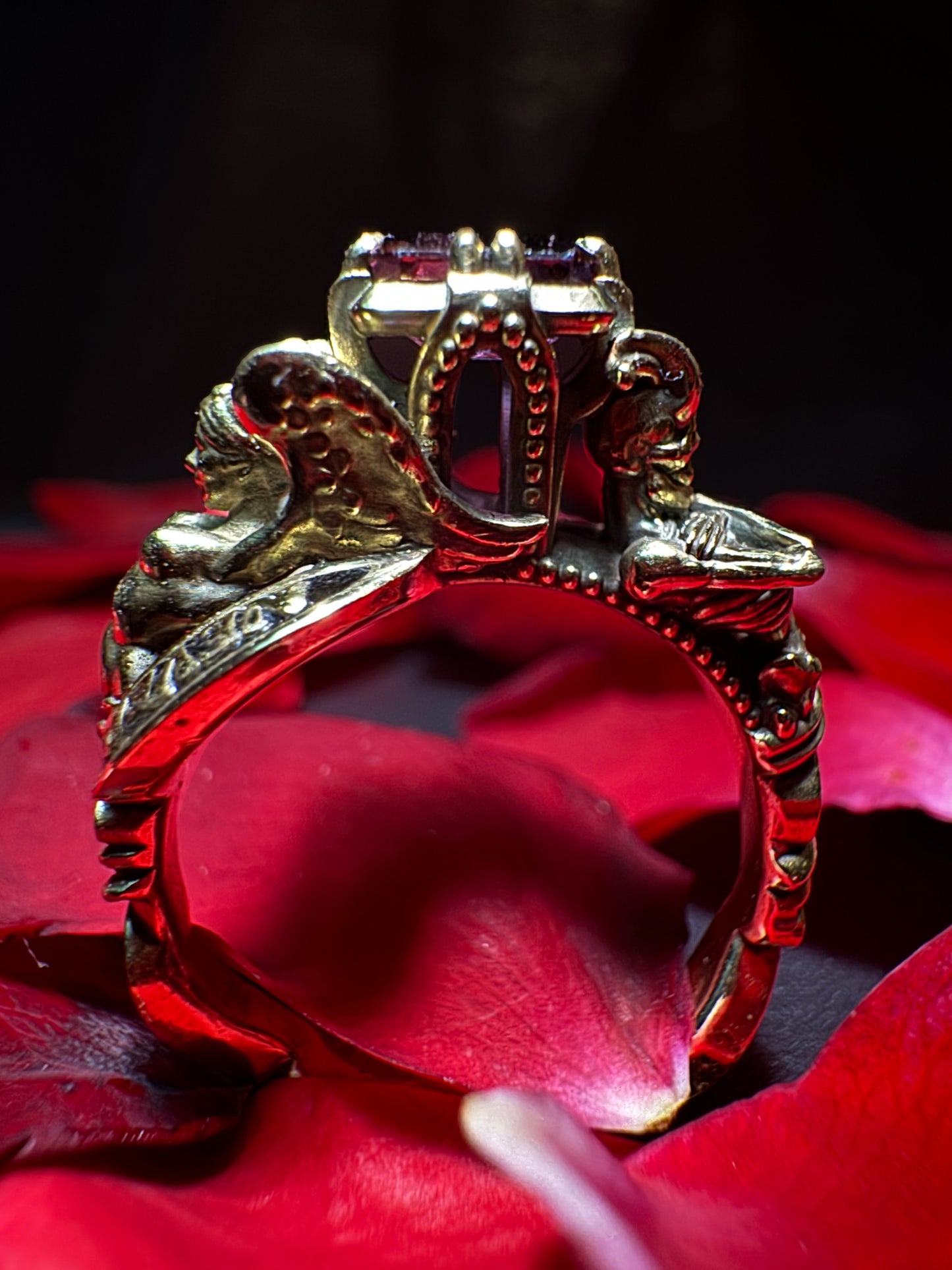 "In Death Never Part" Ring