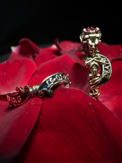 "In Death Never Part" Ring