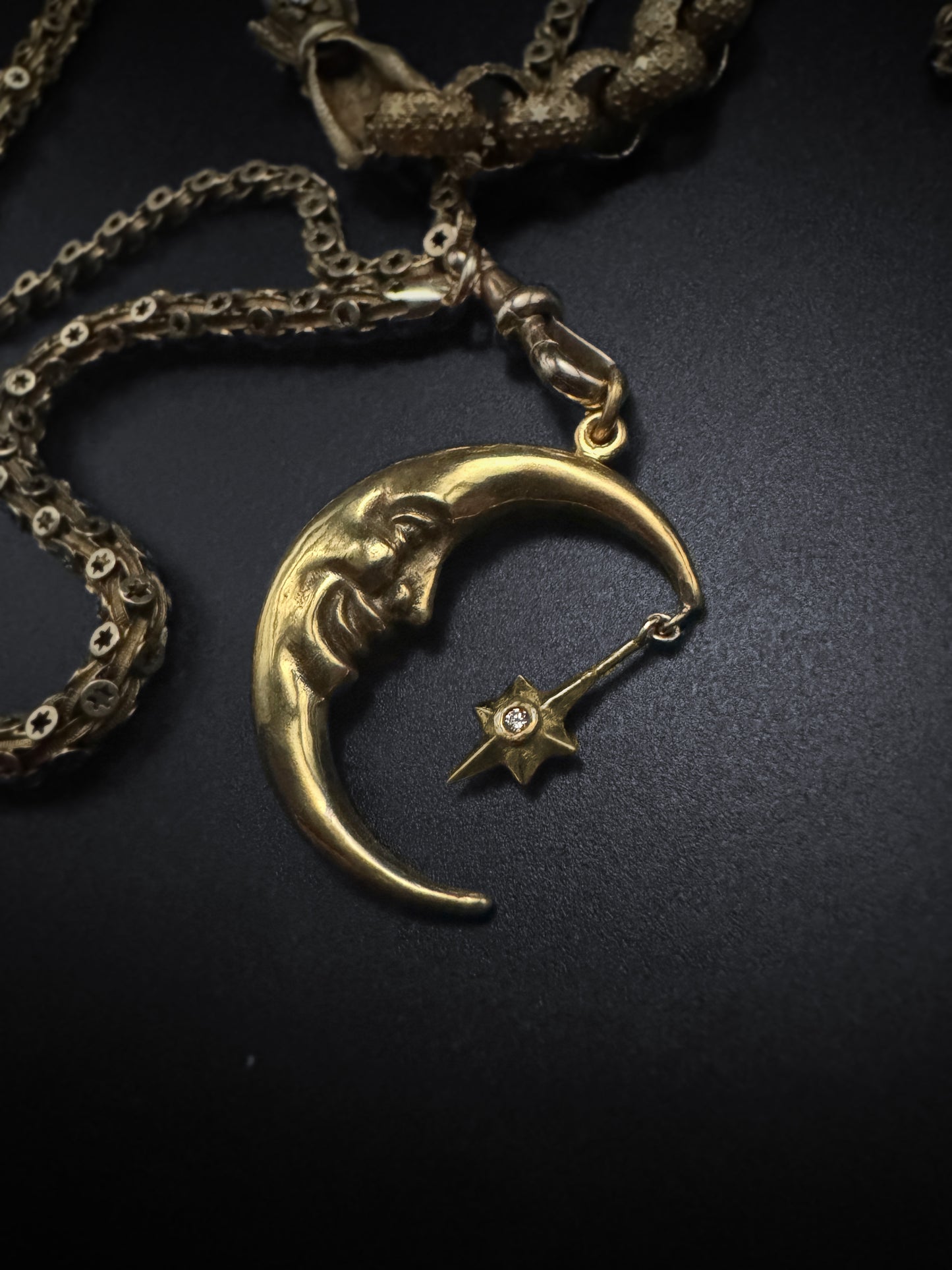 The Moon & Star Pendant