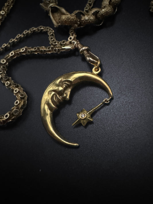 The Moon & Star Pendant