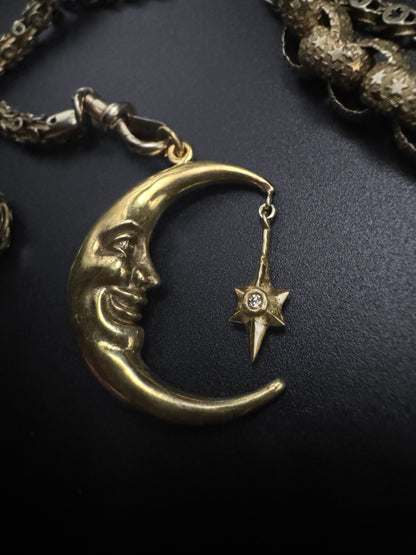 The Moon & Star Pendant
