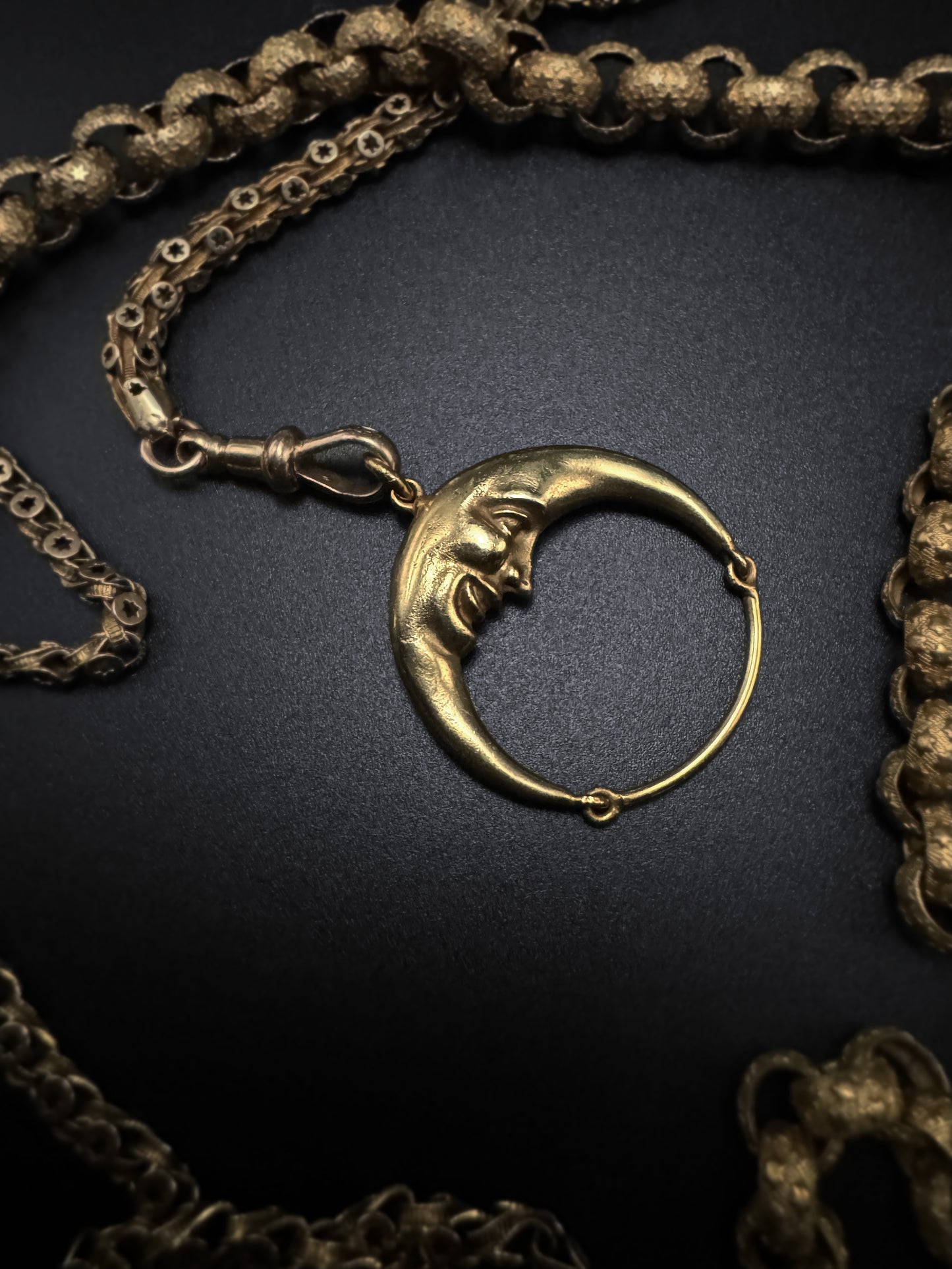 The Original Man in the Moon Pendant