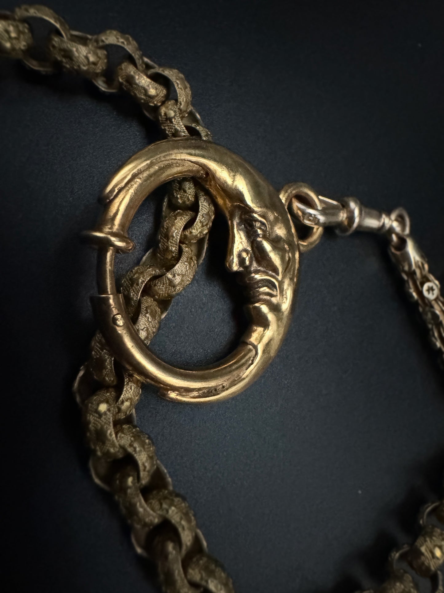 The Man in the Moon Bolt Ring