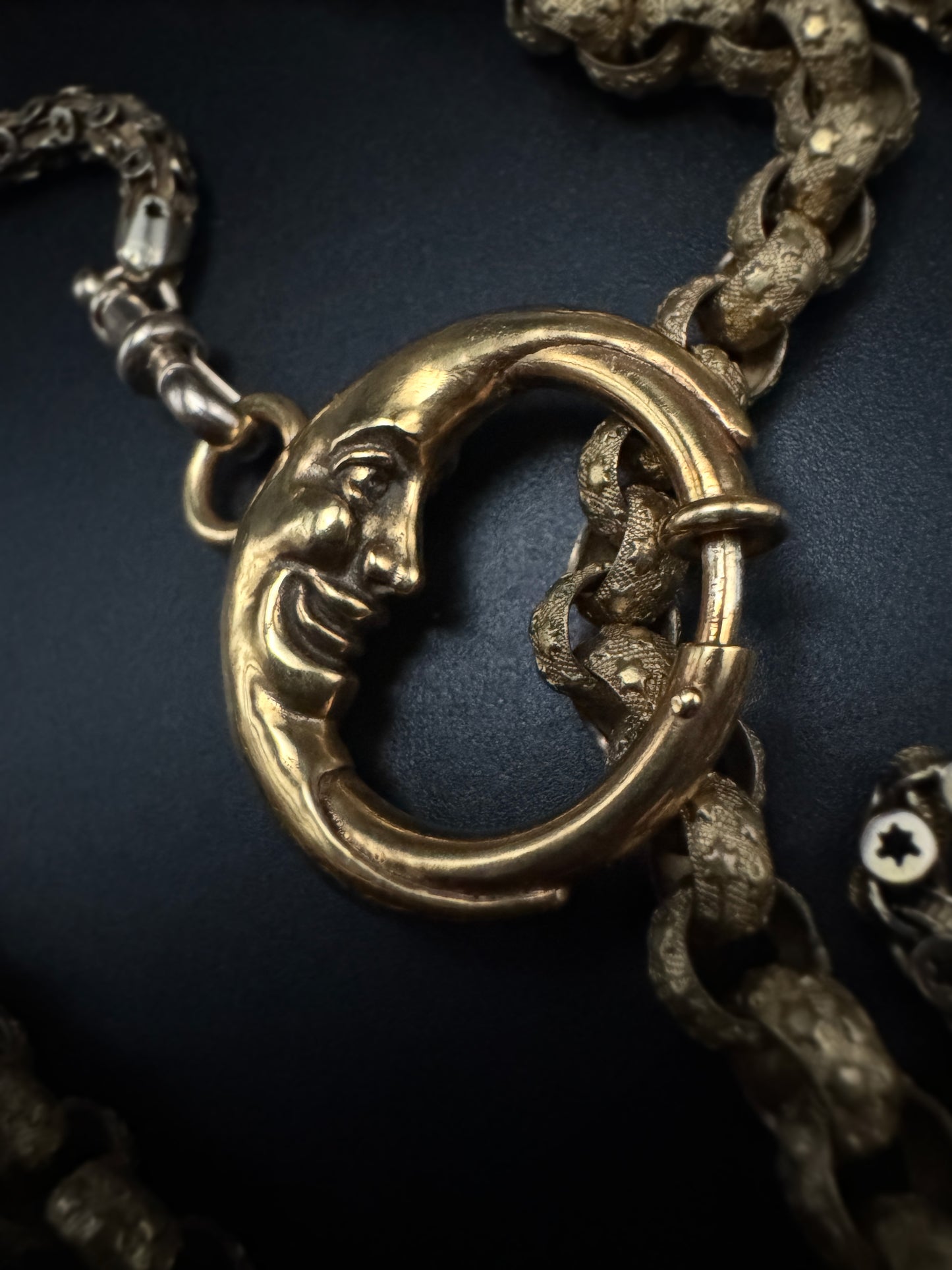 The Man in the Moon Bolt Ring