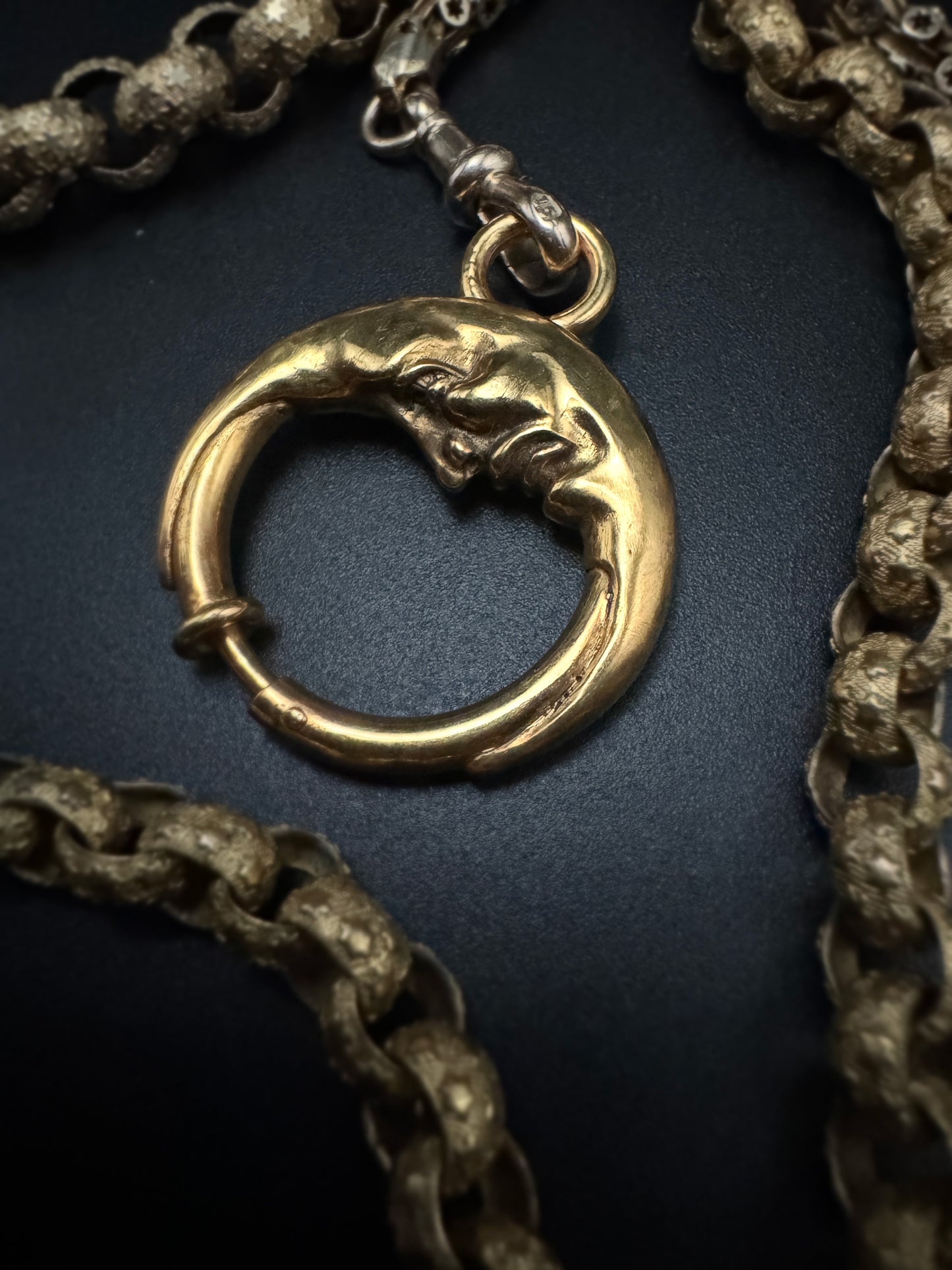 The Man in the Moon Bolt Ring