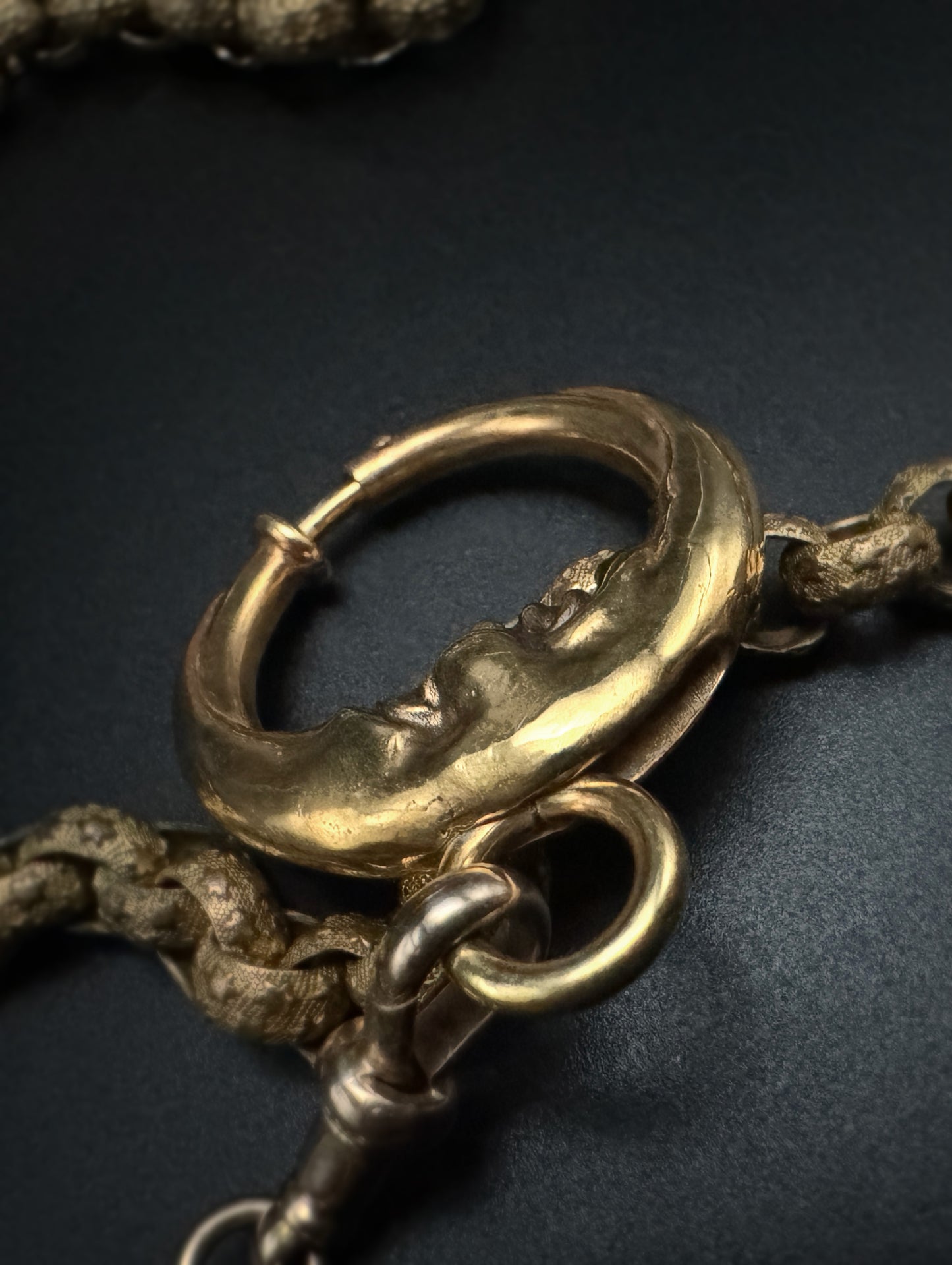 The Man in the Moon Bolt Ring