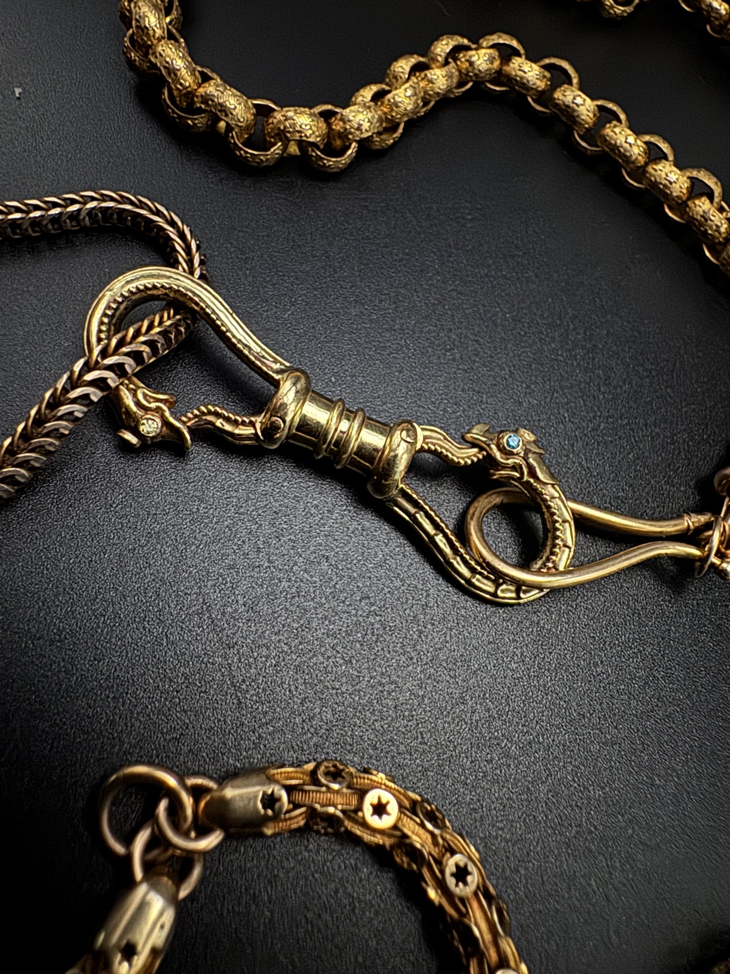 Ouroboros Double Snake Clip