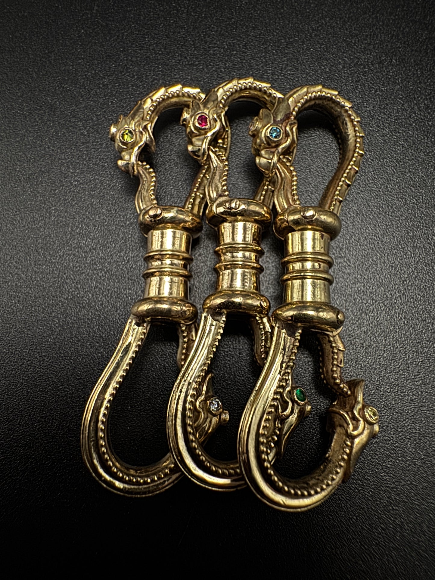 Ouroboros Double Snake Clip