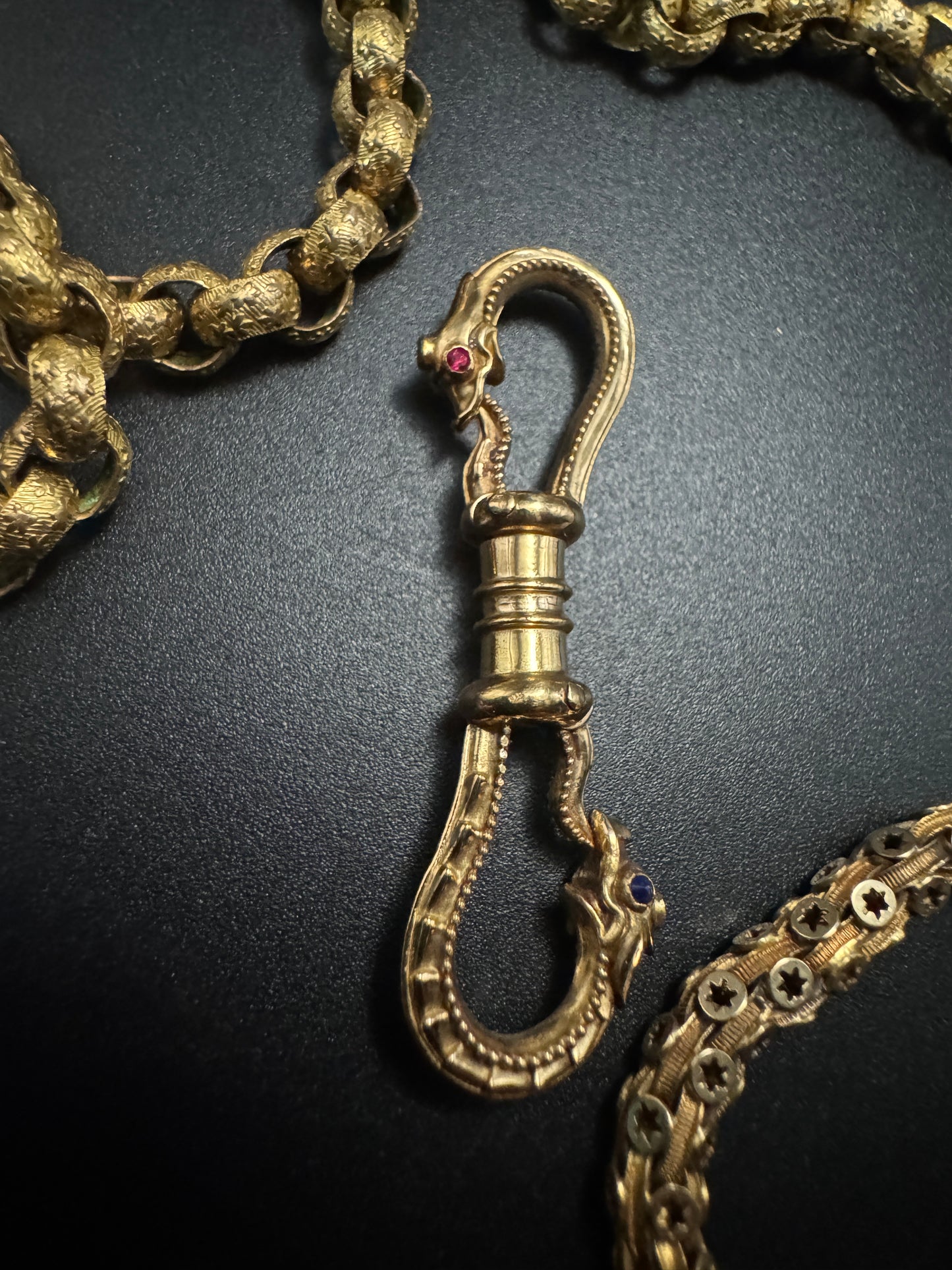 Ouroboros Double Snake Clip