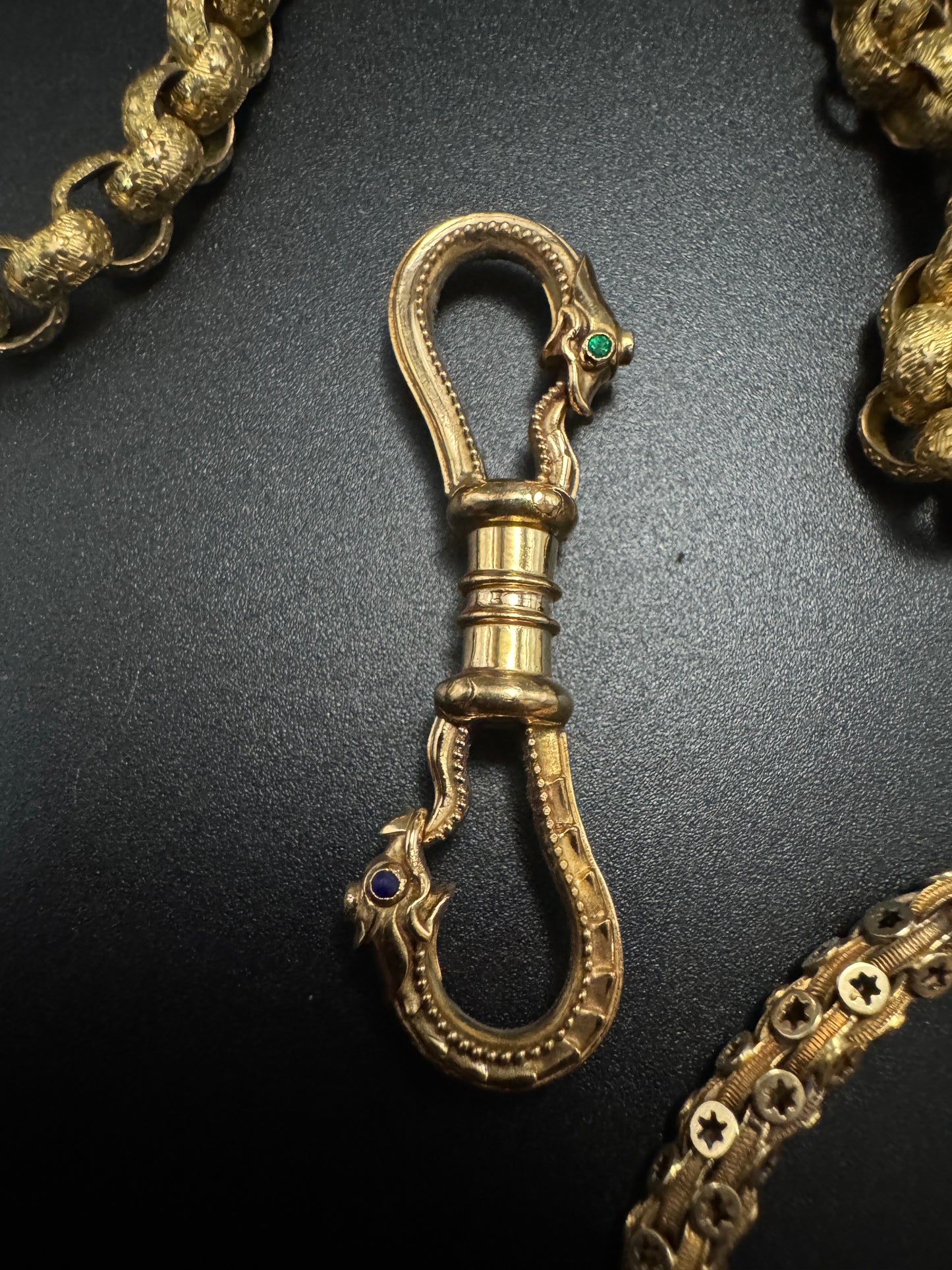 Ouroboros Double Snake Clip