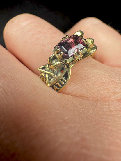 "In Death Never Part" Ring