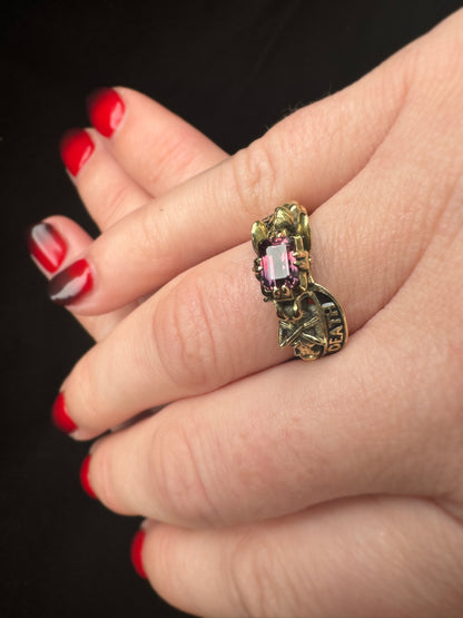 "In Death Never Part" Ring