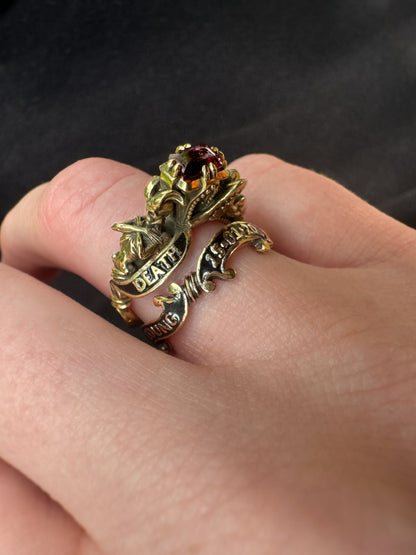"In Death Never Part" Ring