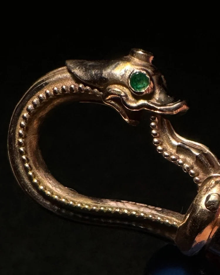 Ouroboros Double Snake Clip