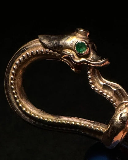 Ouroboros Double Snake Clip