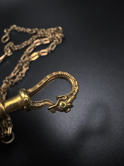 Ouroboros Single Snake Clip